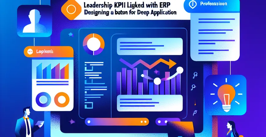  管理层KPI挂钩ERP：推动深度应用的“指挥棒”设计  